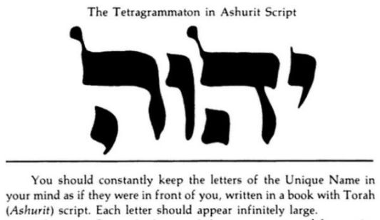 TetragrammatonYHVH