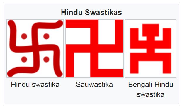 Hindu swastikas SHOSTIK